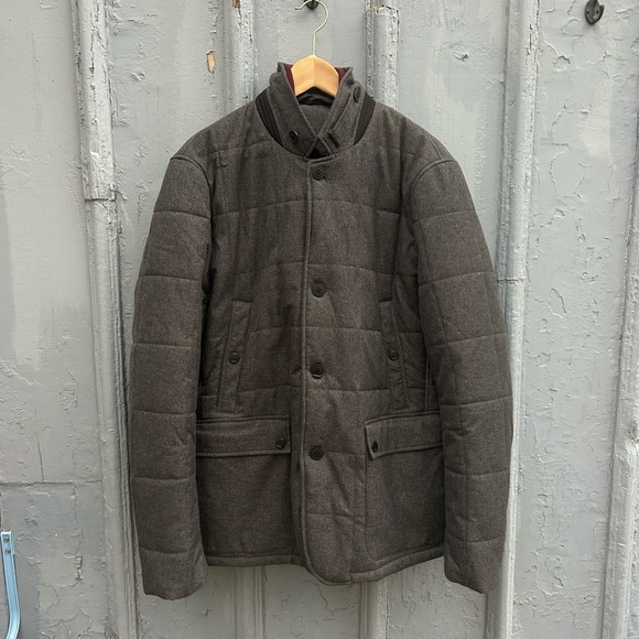 Ted Baker Grey Jaycie Padded Jacket, size Ted 6 (XXL) - Picture 2 of 9